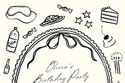 Sleepover Clipart, an Icon by Jordyn Grace Design (Thumbnail 6 of 7)