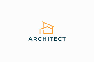 Minimalist House Logo Real Estate, a Branding & Logo Template by Signatoro