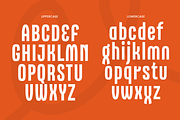 Millow - Condensed Unique Logo Font, a Sans Serif Font by Sensatype (Thumbnail 9 of 13)