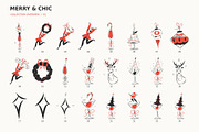 MERRY & CHIC, a Seasonal Illustration by Anastasy_helter (Thumbnail 11 of 13)