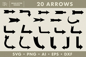 20 Arrows, an Object Graphic by Brian Ritter Design