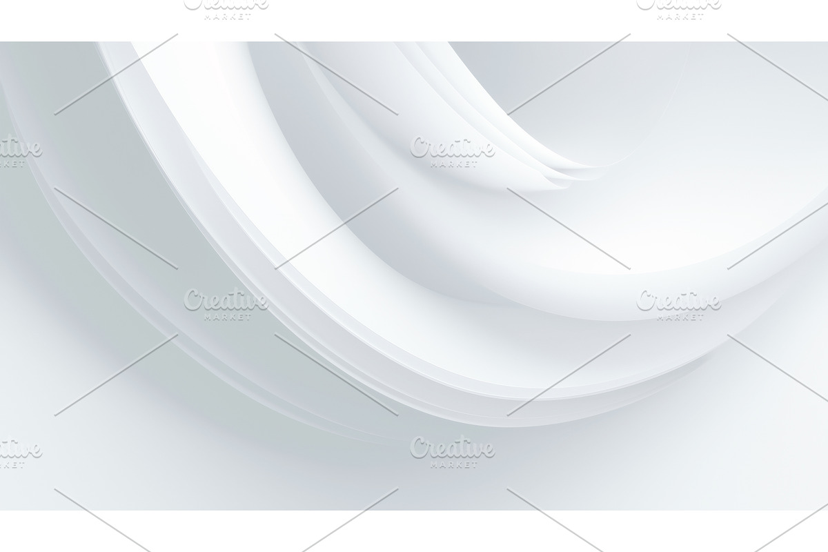 Abstract White Background With, an Illustration by BazziBa♥
