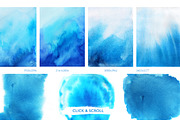 Big pack of watercolor backgrounds., a Texture Graphic by Asya Mix (Thumbnail 4 of 6)