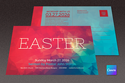 Easter Sunday Church Mailer | Canva, a Flyer Template by loswl (Thumbnail 1 of 8)
