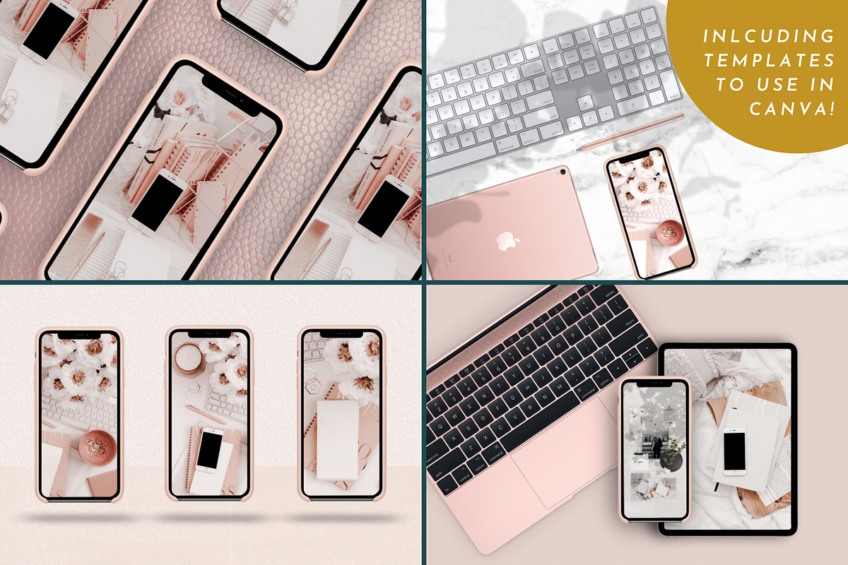 Tech Mockups Masterpack, a Books & Magazine Mockup by Girl Boss Stock (Photo 3 of 10)