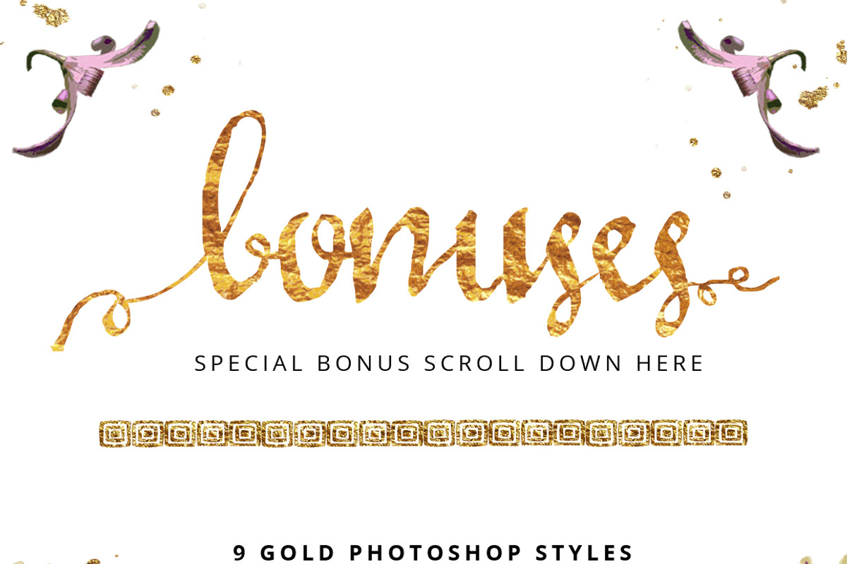 Love Mile Typeface preview 5