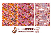 MUSHROOMS | graphics set, a Food Illustration by Nastya Tkachova (Thumbnail 8 of 10)