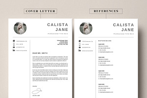 Word Resume Template 2 Pages