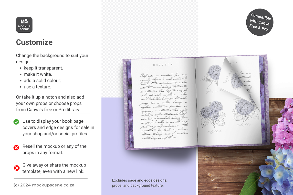 Book Mockup Kit for Canva Hard Cover, a Books & Magazine Mockup by Mockup Scene (Photo 6 of 10)