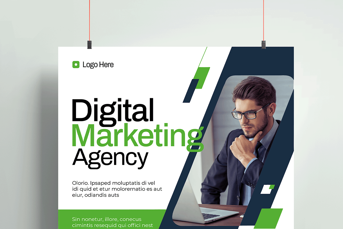 Digital Marketing Agency Flyer, a Flyer Template by MightyDesign (Photo 2 of 6)