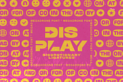 Mega Drone - Black Display Font, a Font by Sarid Ezra (Thumbnail 9 of 12)