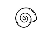 Spiral Seashell SVG Bundle, an Illustration by Gaye Art (Thumbnail 11 of 31)