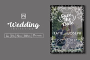 Wedding Invitation, an Invitation Template by Tiaga (Thumbnail 1 of 4)