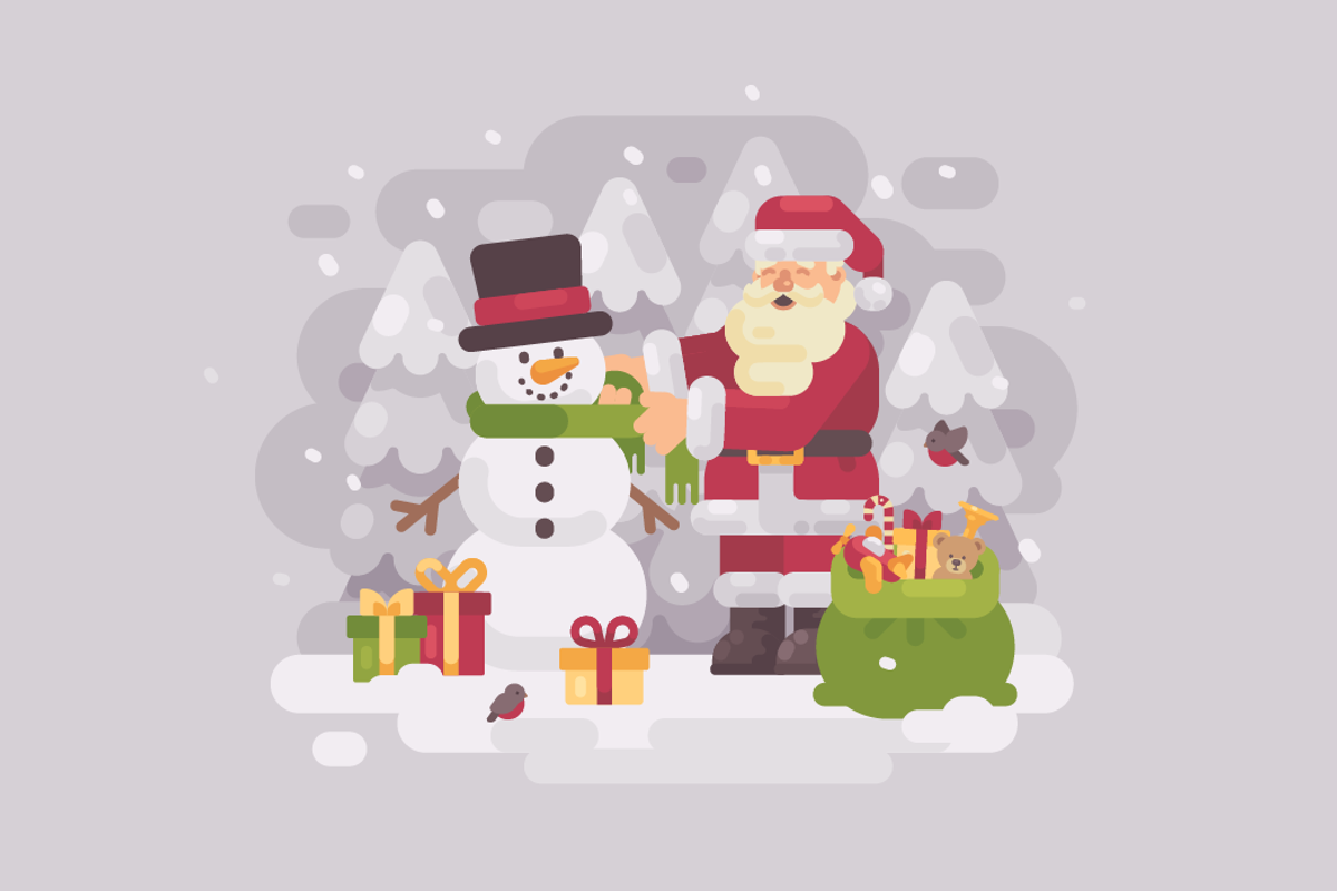 White Christmas, an Illustration by Ivan Dubovik (Photo 3 of 12)