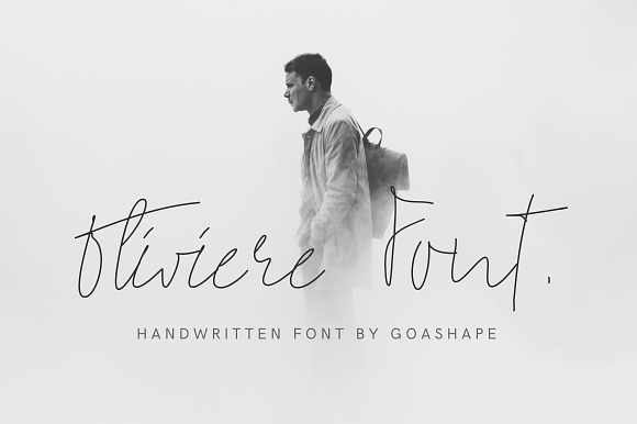 Oliviere Handwritten Font Script preview 8