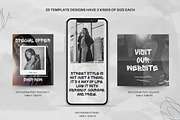 Modern Instagram Templates Canva, a Social Media Template by InstaDesignPro (Thumbnail 2 of 8)