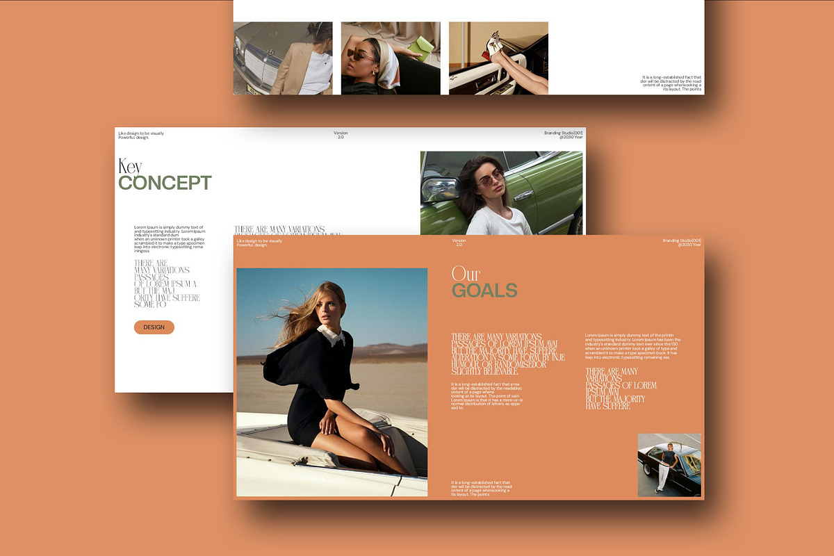 Slide Deck Presentation Template, a Presentation Template by Dream-Lab (Photo 3 of 11)