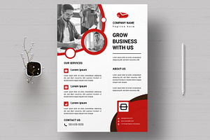 Business Flyer Design Layout, a Flyer Template by MightyDesign