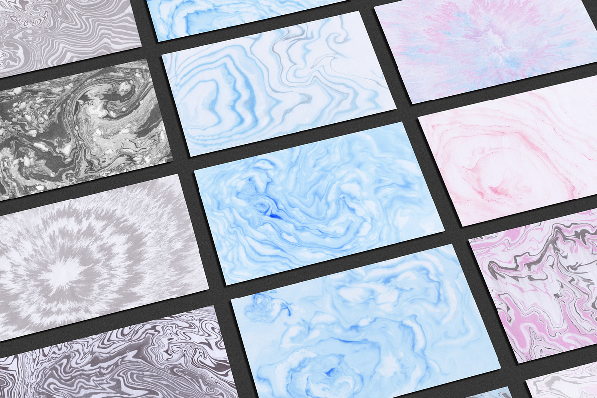 Sumi Flow. 50 Marble textures, a Texture Graphic by Begin Again (Photo 2 of 7)
