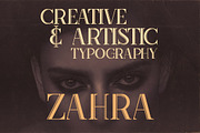 Zahra Typeface, a Serif Font by Cruzine (Thumbnail 4 of 6)