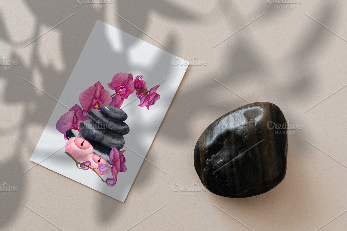 Aromatherapy Watercolor Collection, an Object Illustration by BarvArt (Photo 2 of 17)