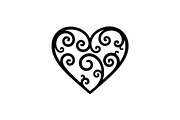 Ornate Heart Vector Bundle, an Illustration by Designs_River (Thumbnail 12 of 51)