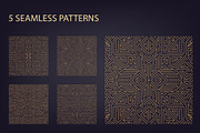 Art Deco Patterns, Frames, a Decorative Illustration by Marylia (Thumbnail 4 of 18)