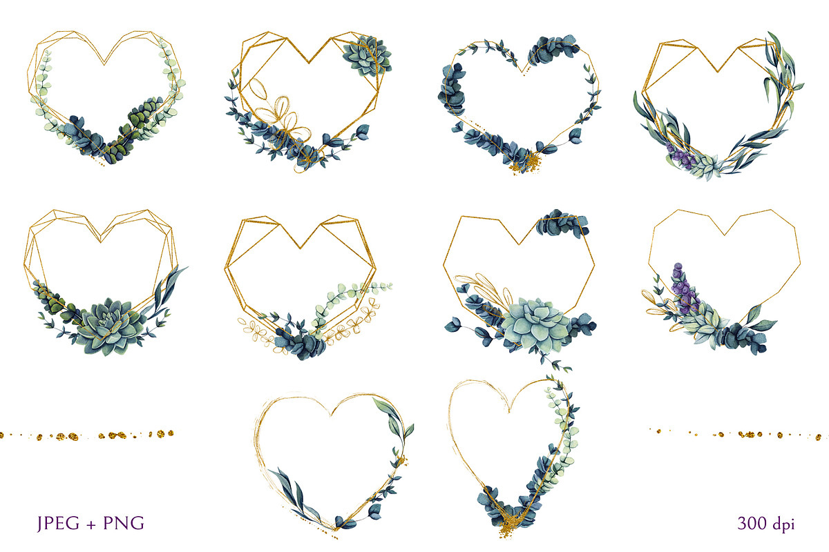 Heart Frames, an Illustration by Salted Galaxy (Photo 3 of 9)