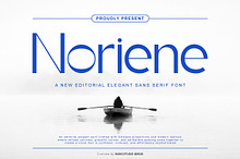 Noriene Editorial Elegant Sans Font