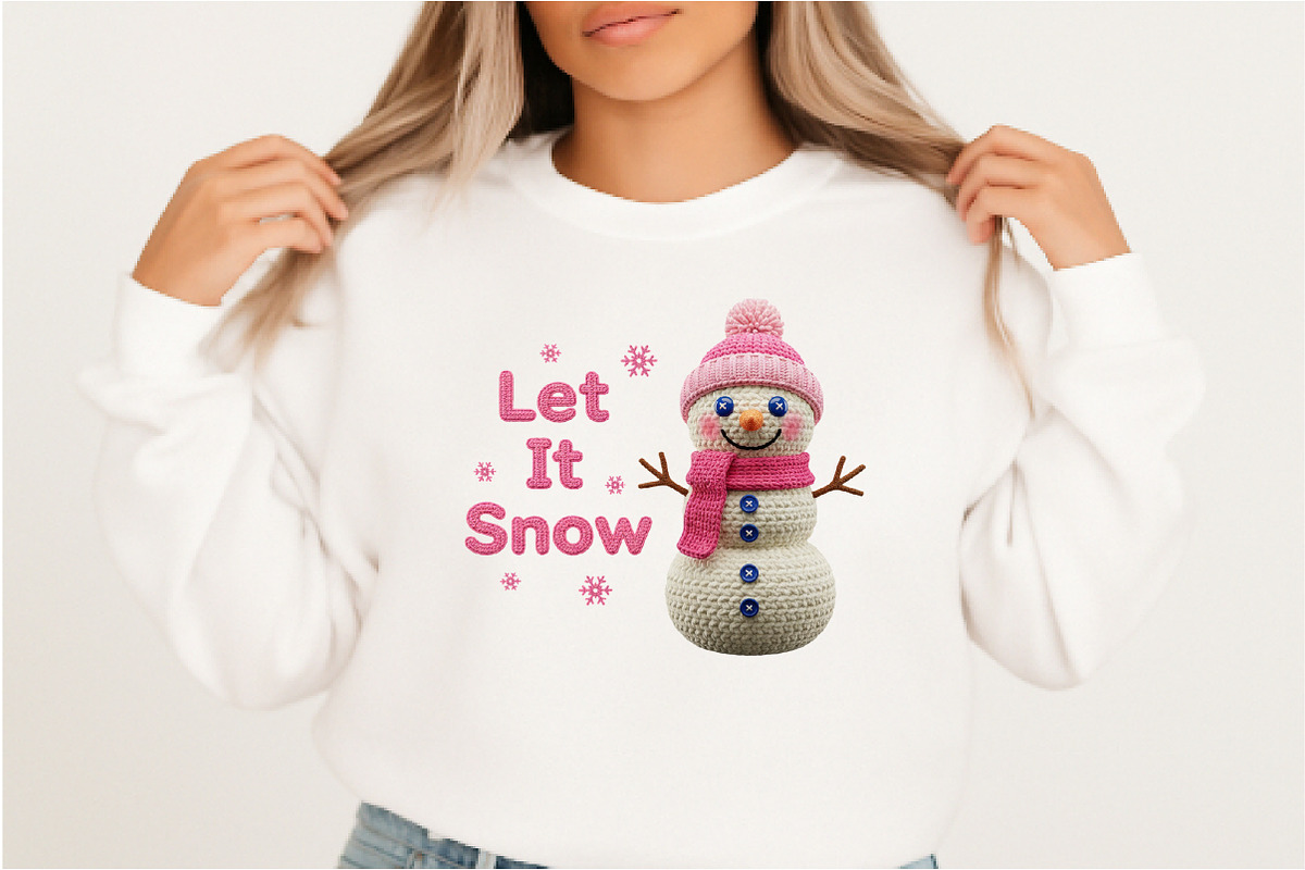 Christmas Snowman PNG, an Illustration by DreamArtGraphic (Photo 6 of 6)