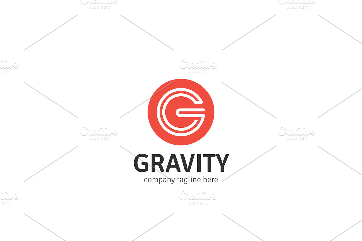 Gravity G Letter Logo, a Branding & Logo Template by XpertgraphicD