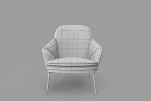 Hug Fabric Lounge Chair