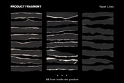 TOOORN - Series of Torn Paper Mockup, a Texture Graphic by BORT GRAPHIC (Thumbnail 10 of 12)