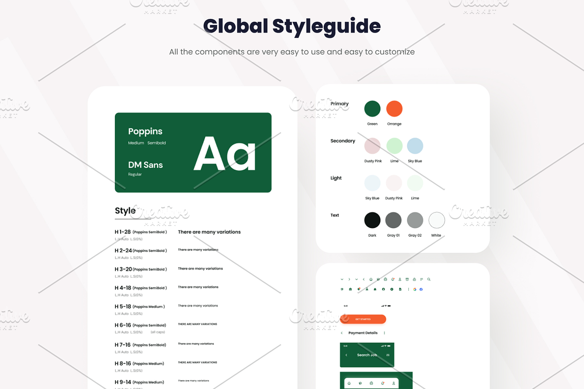 Jobse - Job Portal App Figma UI Kit, an App Template by Pixency (Photo 4 of 6)