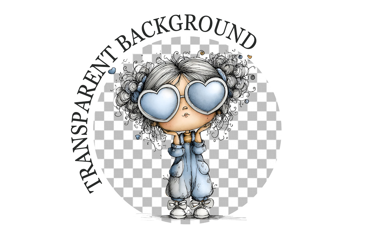 Happy New Year Girl Clipart, an Illustration by Rose Art (Photo 5 of 7)