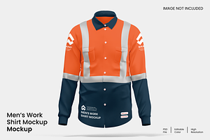 Work Shirt Mockup, a Shirt Mockup by Unerispace