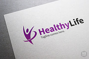 Healthy Life Logo Template, a Branding & Logo Template by WebCraft (Thumbnail 3 of 4)