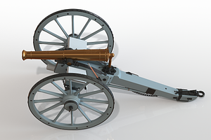 Blomefield Bronze Lt. 6-pr Gun C1810