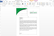 letterhead, a Stationery Template by asimalikhan555 (Thumbnail 6 of 6)