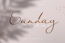 Sunday Sunshine - Handwritten Script