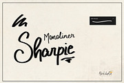 Procreate Monoliner Brush Set, a Brush Add-On by Markdisha Designs (Thumbnail 5 of 9)
