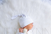 Swaddle blanket + Knotted Hat mockup, a Hat Mockup by JENLYNN Stock Shop (Thumbnail 3 of 5)