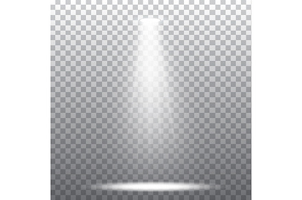 Abstract spotlight effect
