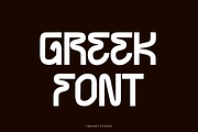 Greek Boxany - Typeface Font, a Sans Serif Font by Iqsiart Studio (Thumbnail 3 of 7)