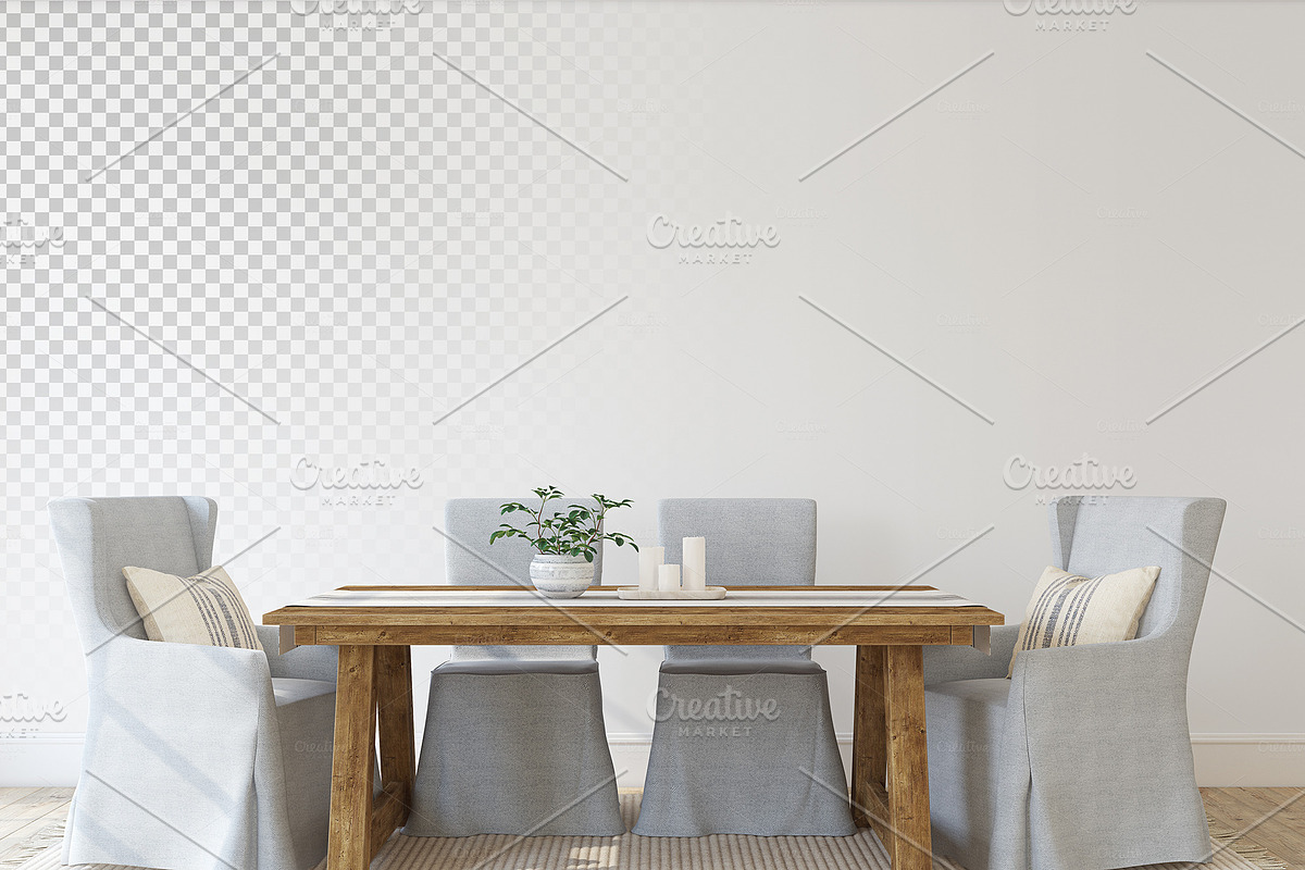 LAKE HOUSE Wall&Frame Mockups, a Poster Template by MyHomeMockups (Photo 7 of 12)