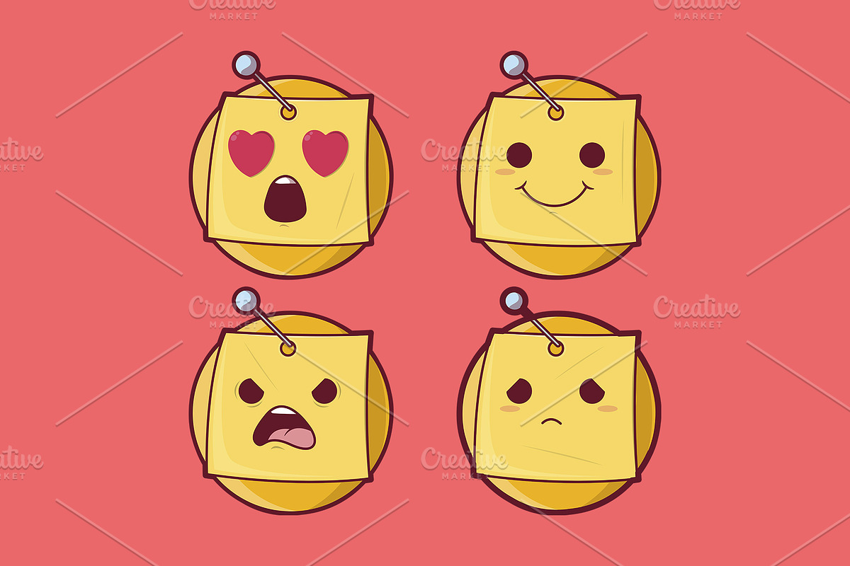 Sticker Emoji!, a Technology Illustration by pedrors (Photo 2 of 3)