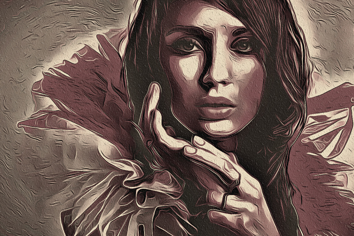 Realistic Painting Effect Action, a Brushes & More by MRI STUDIO (Photo 7 of 9)