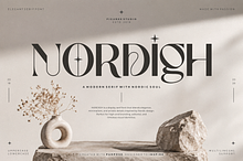 Nordigh - Serif Display Font