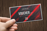 DEVIL RED - GIFT VOUCHER, a Card Template by Tzochko (Thumbnail 3 of 5)