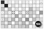 vector BIG seamless patterns SET, a Pattern Graphic by WINDmade (Thumbnail 2 of 8)